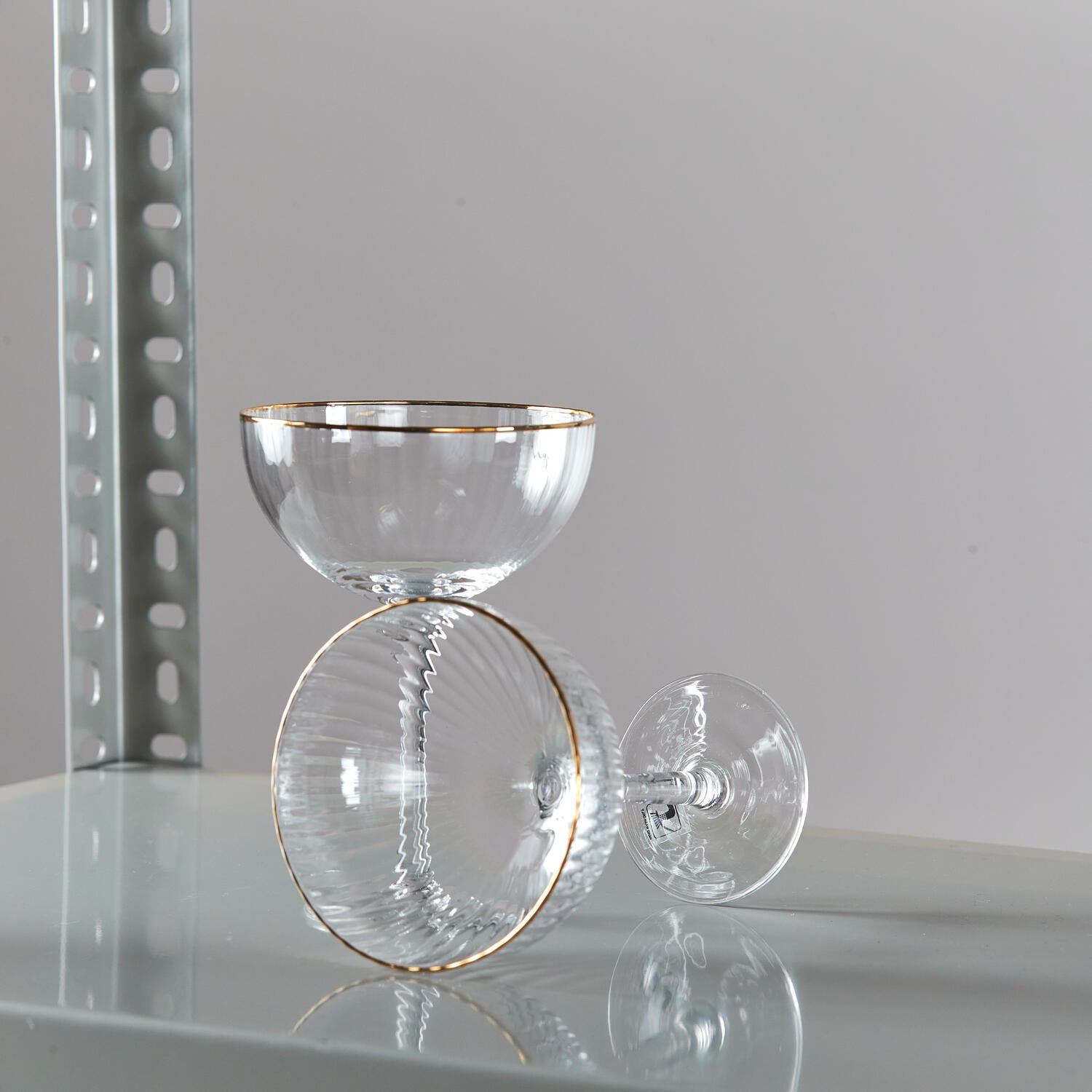 Palermo Cocktailglas, guldfarvet - 4 stk.